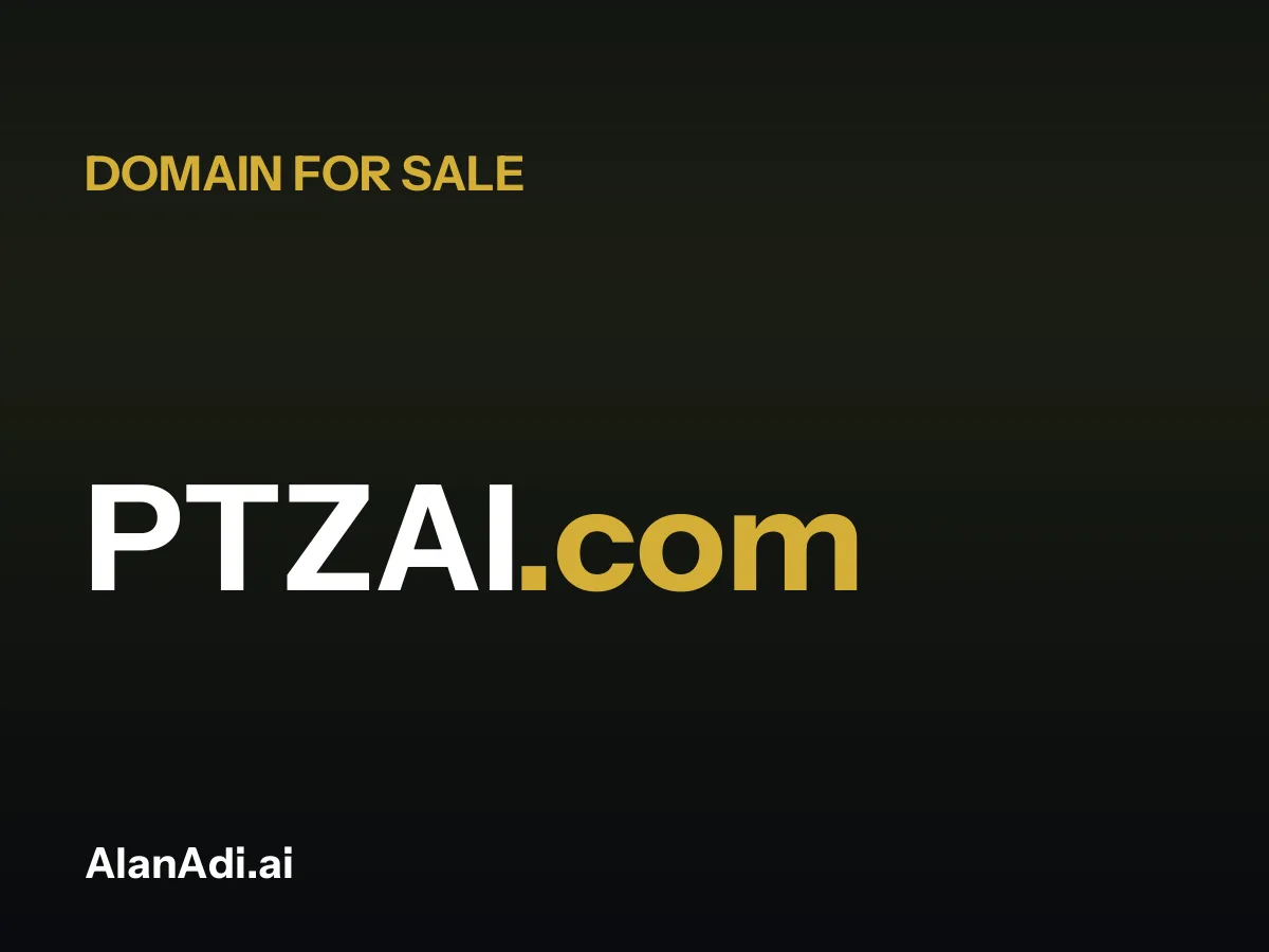 PTZAI.com domain name for sale
