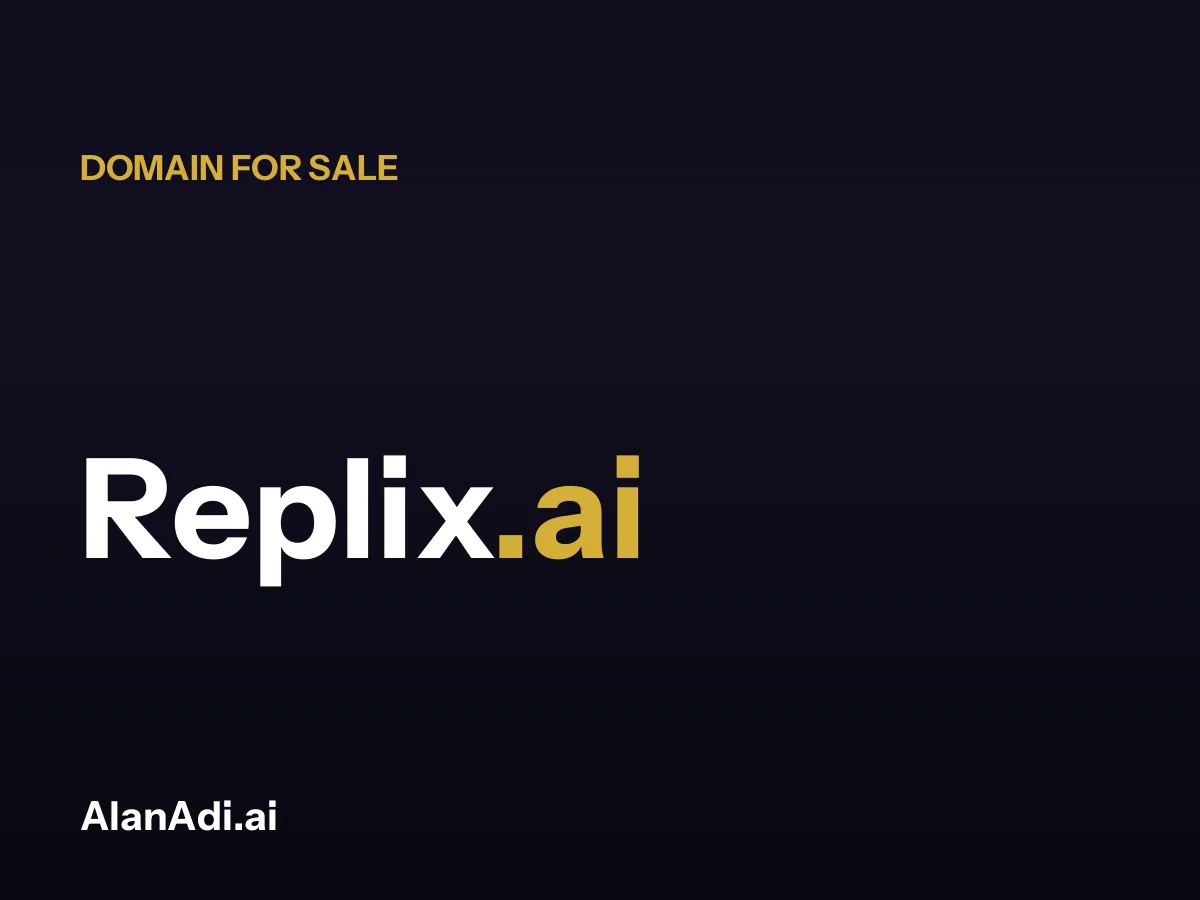 Replix.ai domain for sale