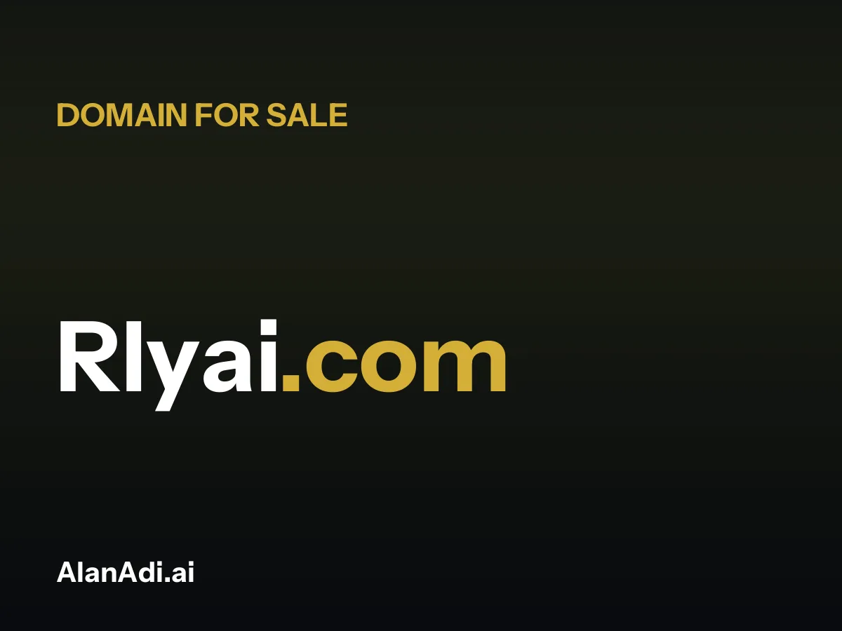 Rlyai.com domain name for sale