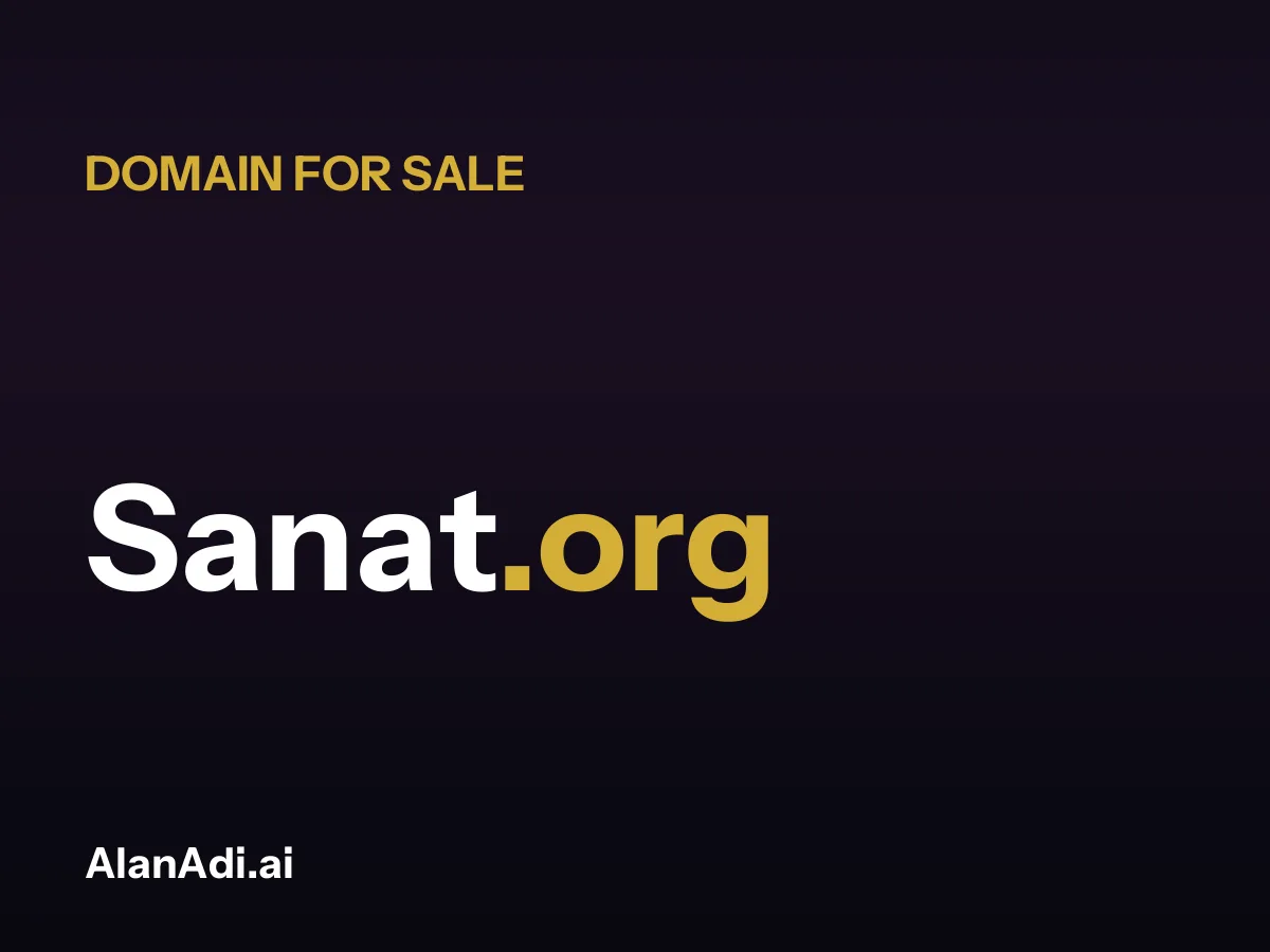 Sanat.org domain name for sale