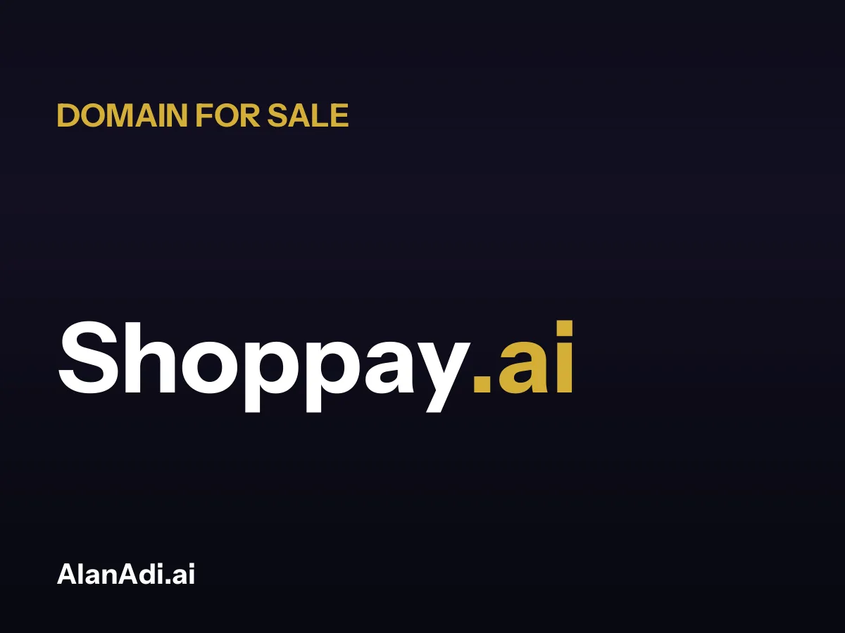 Shoppay.ai for sale, shop pay domain name