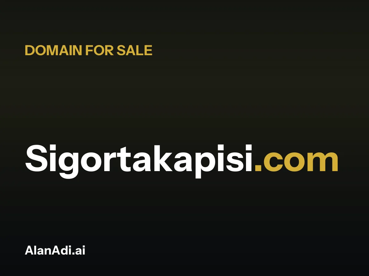 Sigortakapisi.com for sale, sigorta kapisi domain name