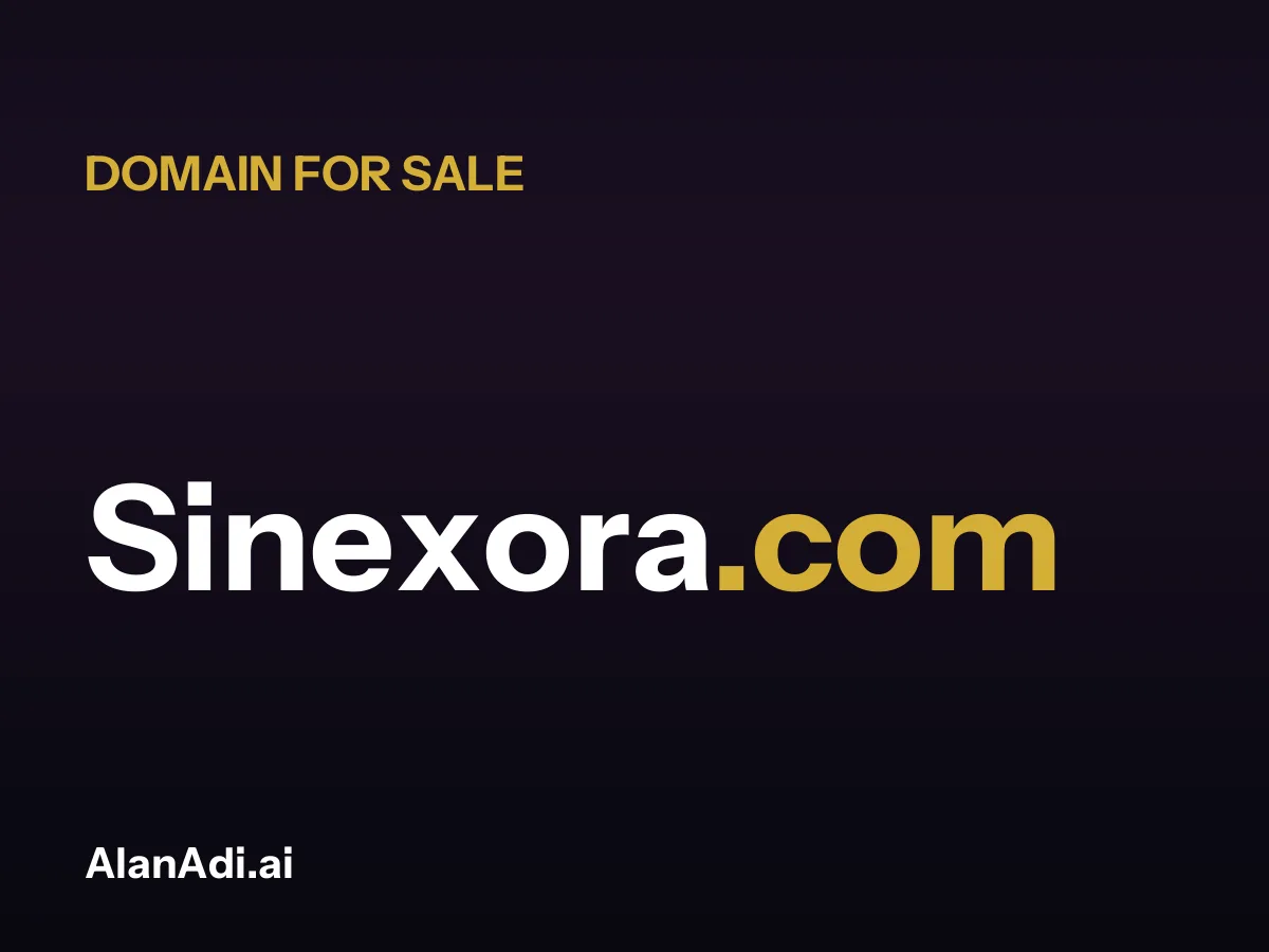 Sinexora.com domain name for sale