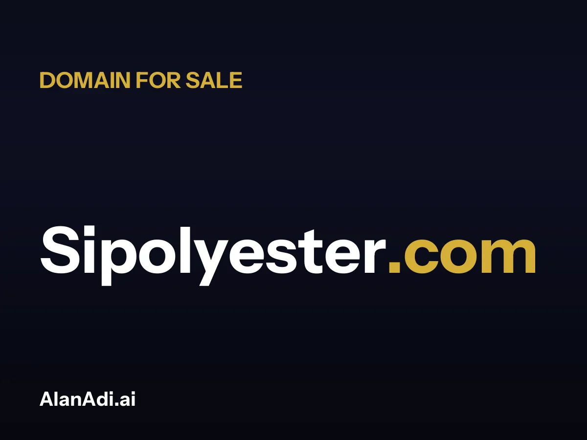 Sipolyester.com domain name for sale