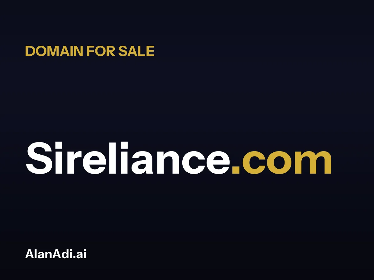 Sireliance.com domain name for sale