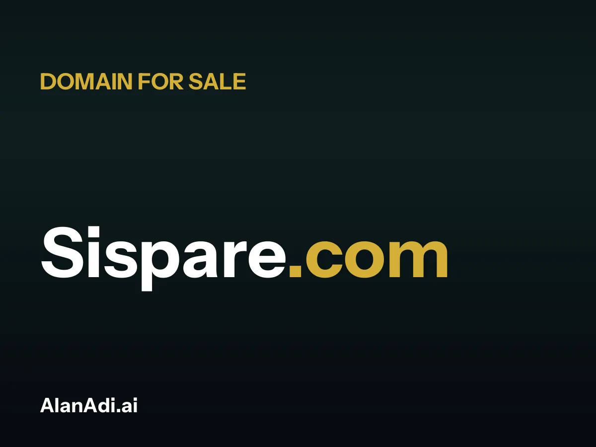 Sispare.com domain name for sale