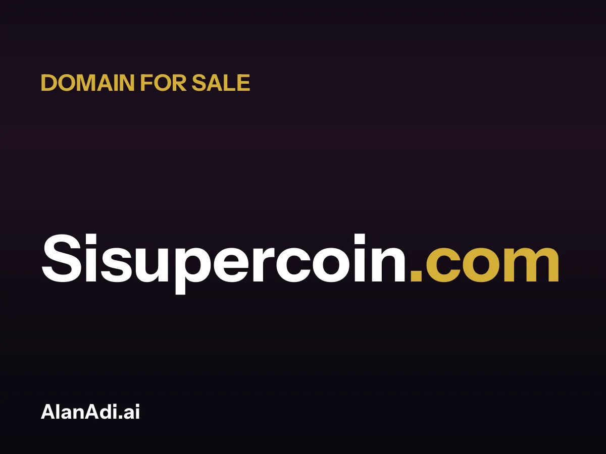 Sisupercoin.com domain name for sale