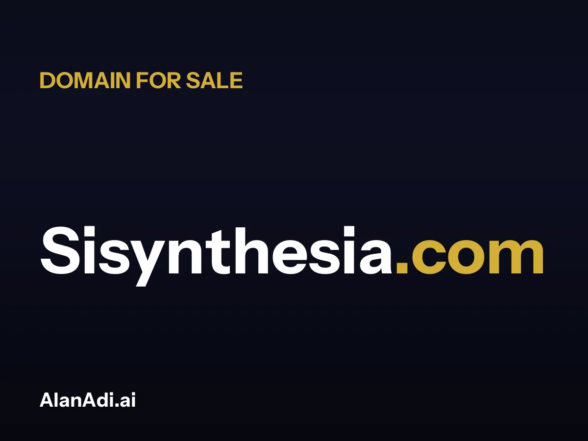 Sisynthesia.com domain name for sale