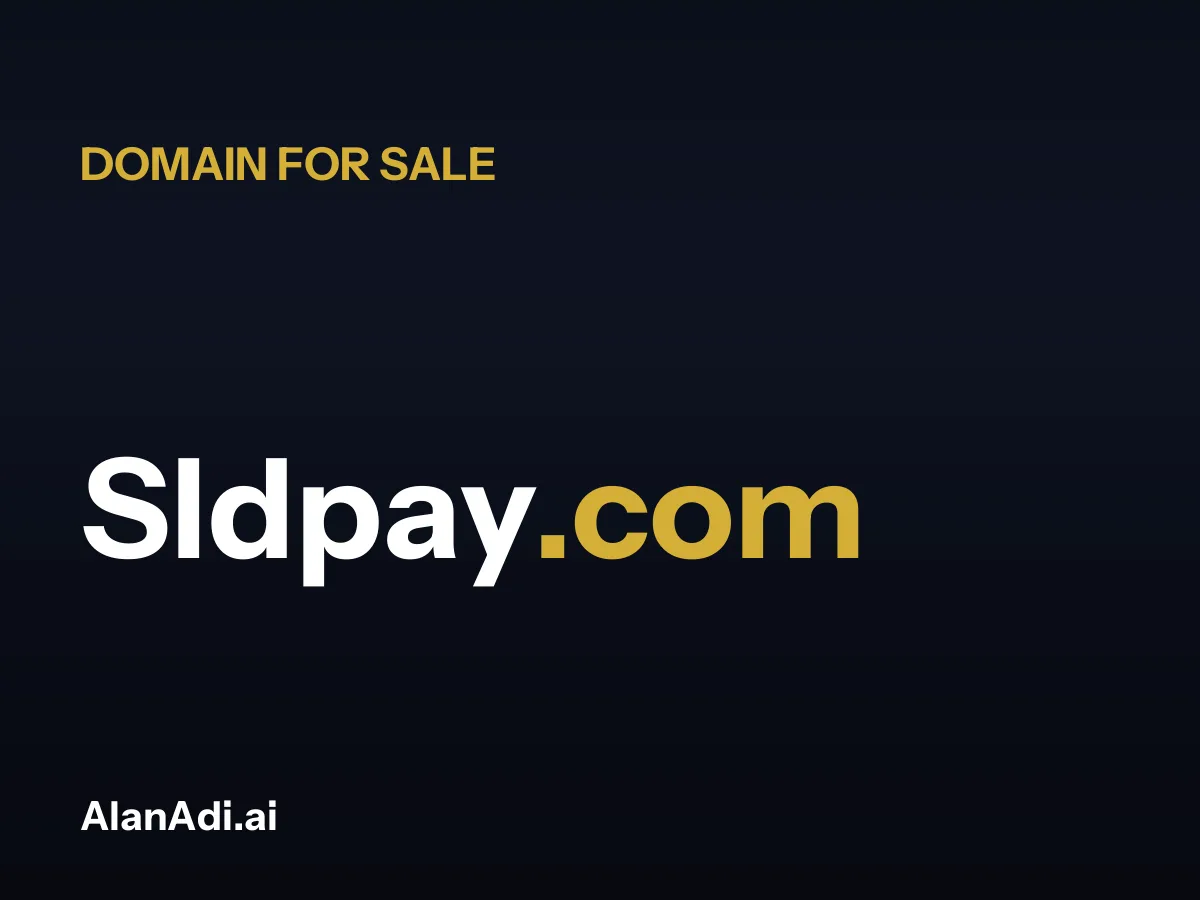 Sldpay.com for sale, sld pay domain name