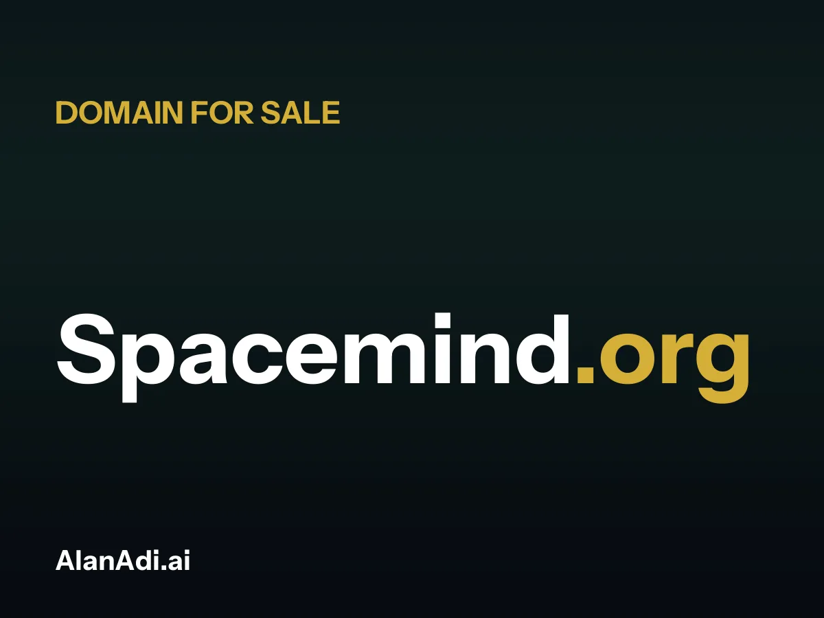 Spacemind.org for sale, space mind domain name