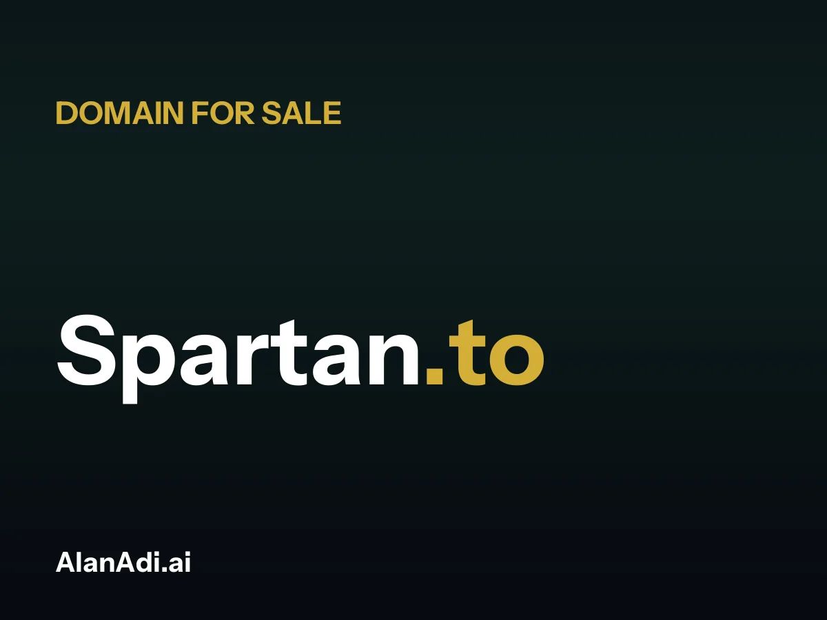 Spartan.to domain name for sale