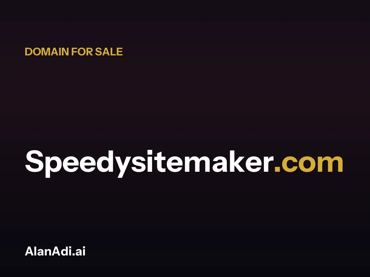 speedy site maker — Speedysitemaker.com domain for sale speedy site maker — Speedysitemaker.com domain for sale