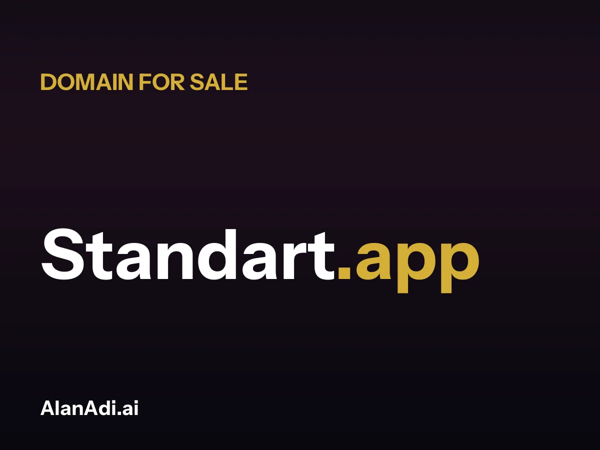 Standart.app domain name for sale