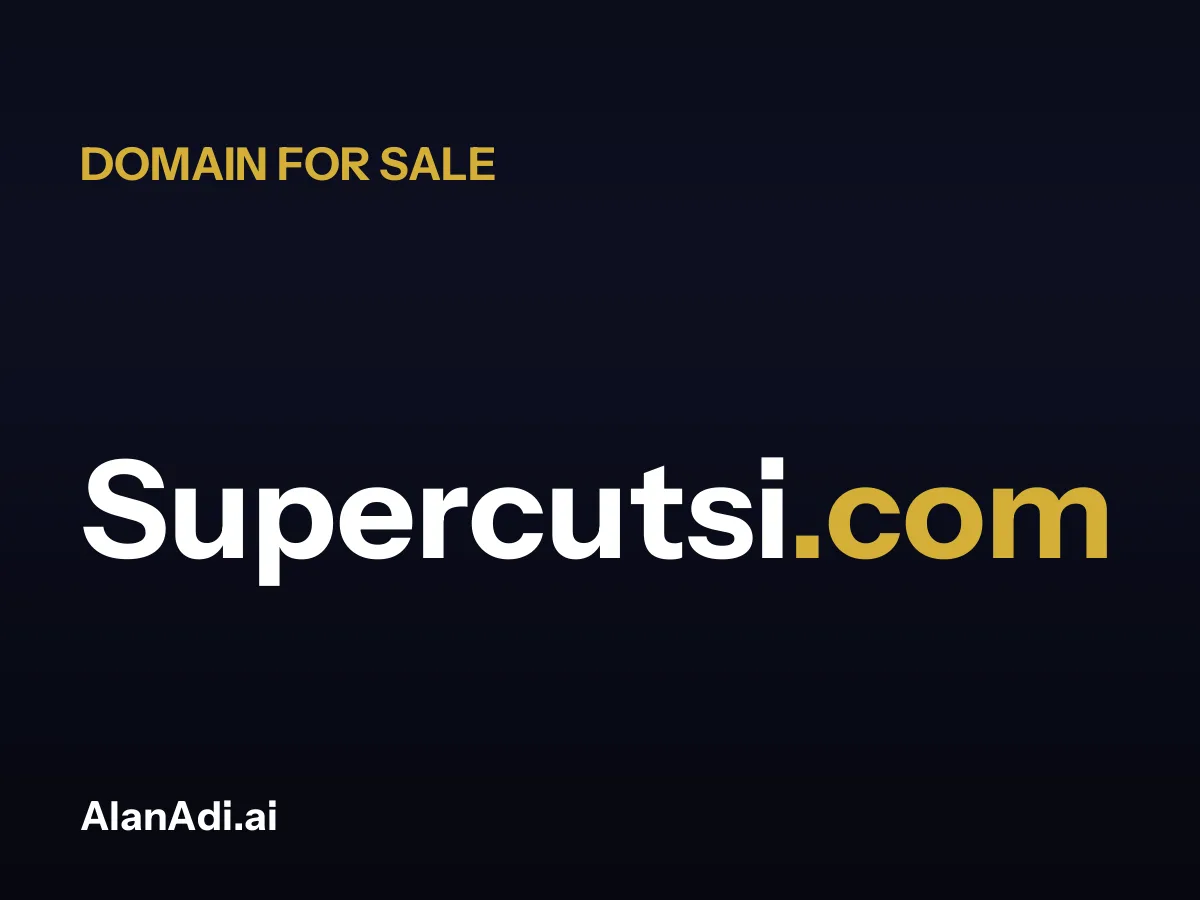 Supercutsi.com domain name for sale