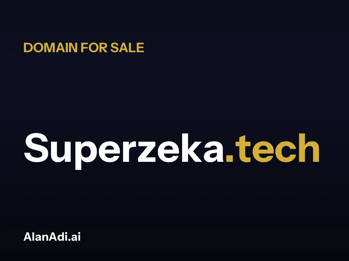 Superzeka.tech domain name for sale