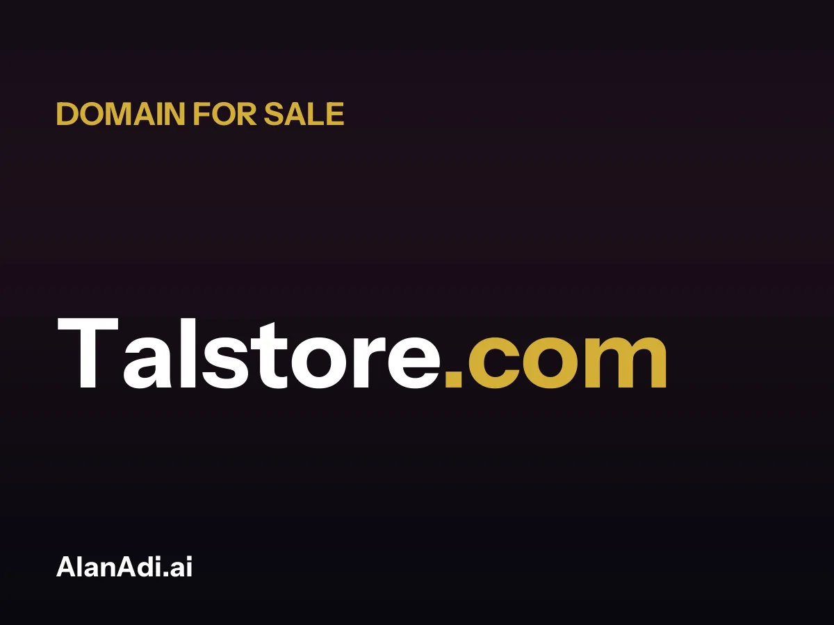 Talstore.com for sale, tal store domain name