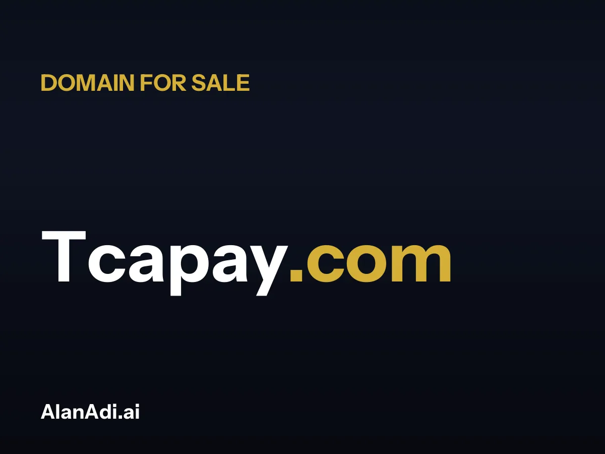 Tcapay.com for sale, tca pay domain name