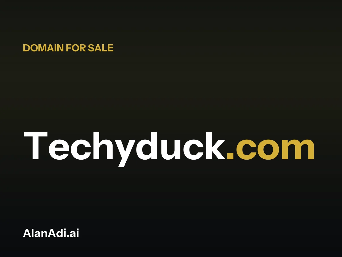 techy duck — Techyduck.com domain for sale techy duck — Techyduck.com domain for sale