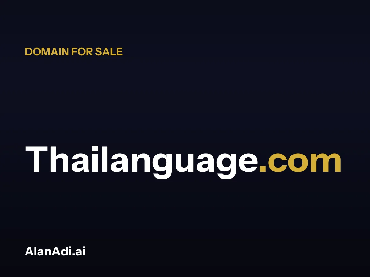 thai language — Thailanguage.com domain for sale thai language — Thailanguage.com domain for sale