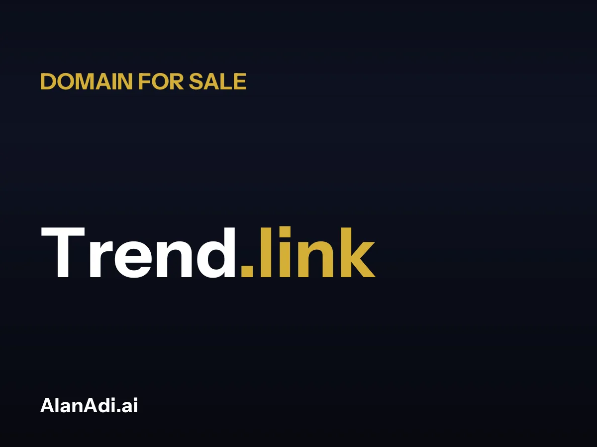 Trend.link domain name for sale