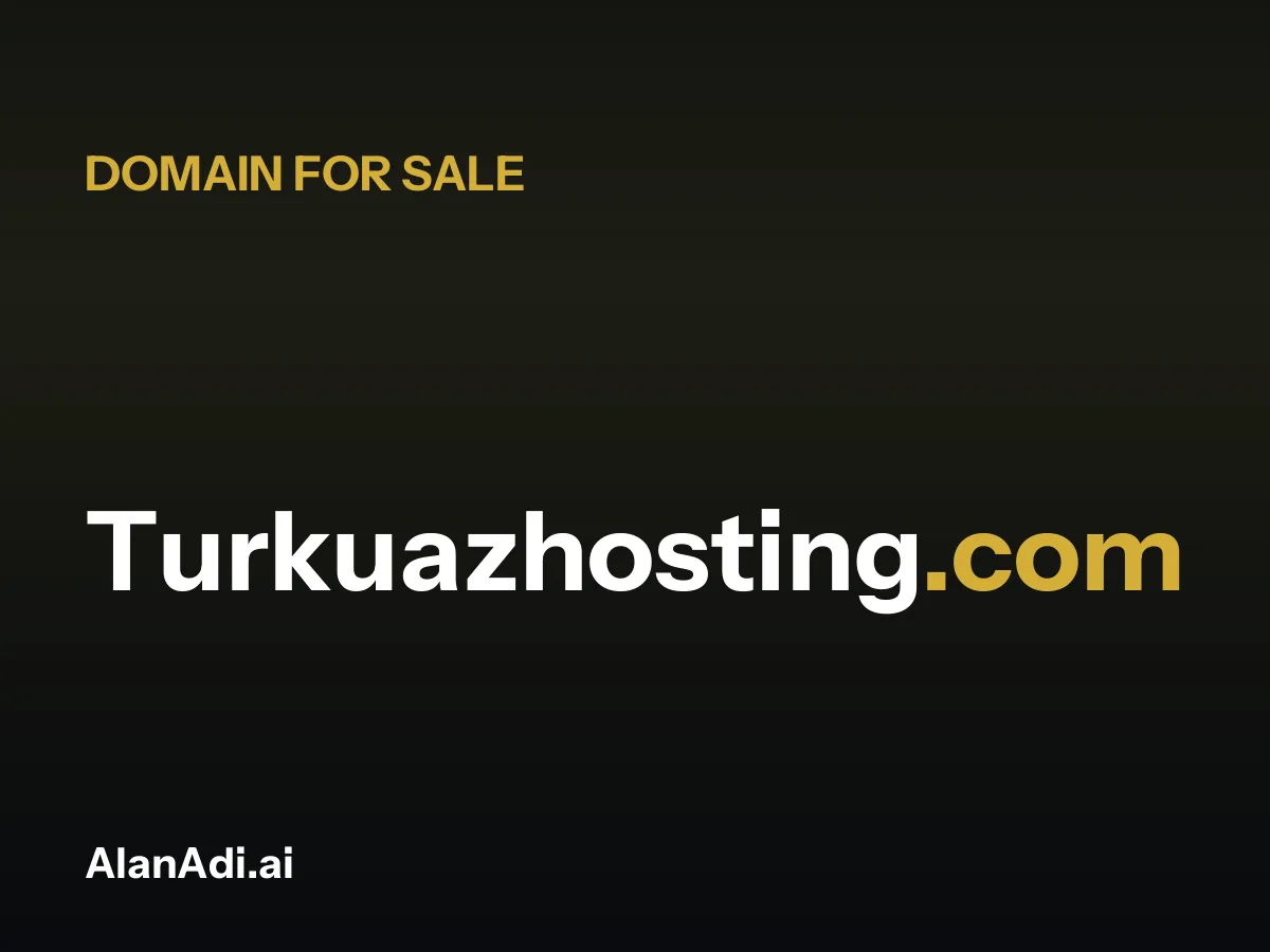 Turkuazhosting.com for sale, turkuaz hosting domain name
