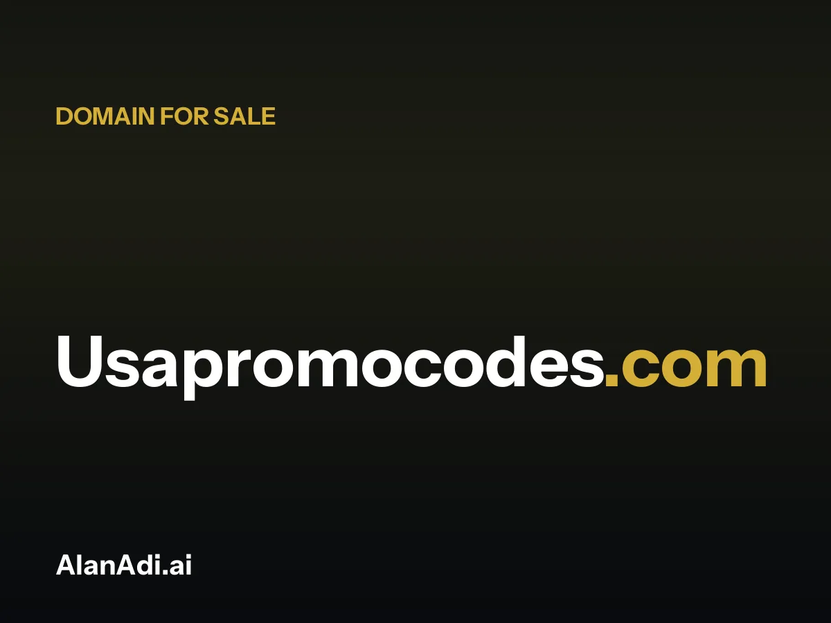usa promo codes — Usapromocodes.com domain for sale