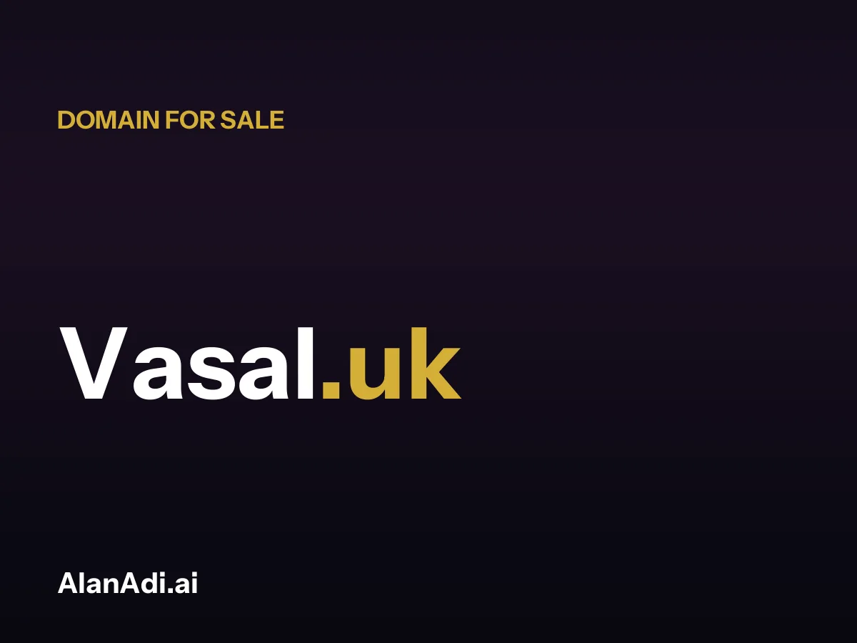 Vasal.uk domain for sale