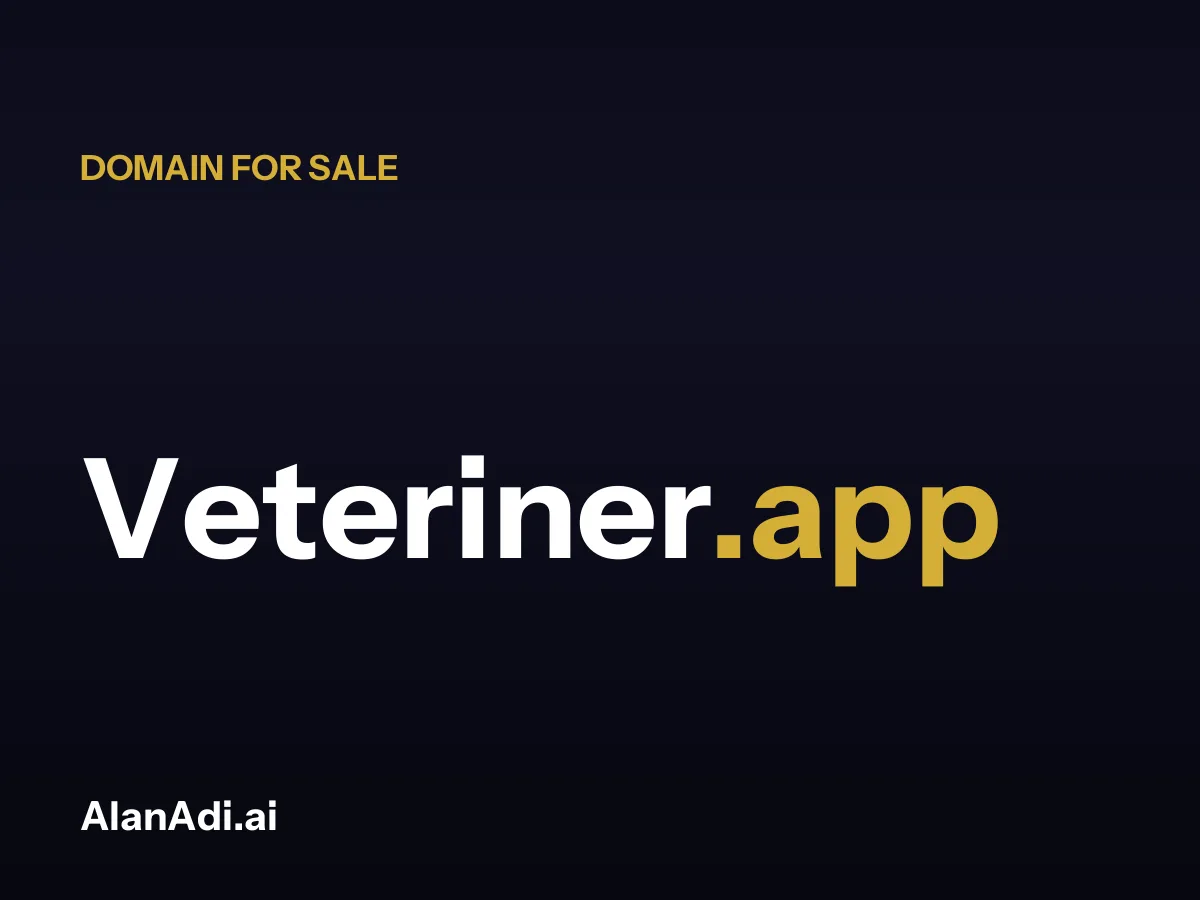 veteriner — Veteriner.app domain for sale veteriner — Veteriner.app domain for sale