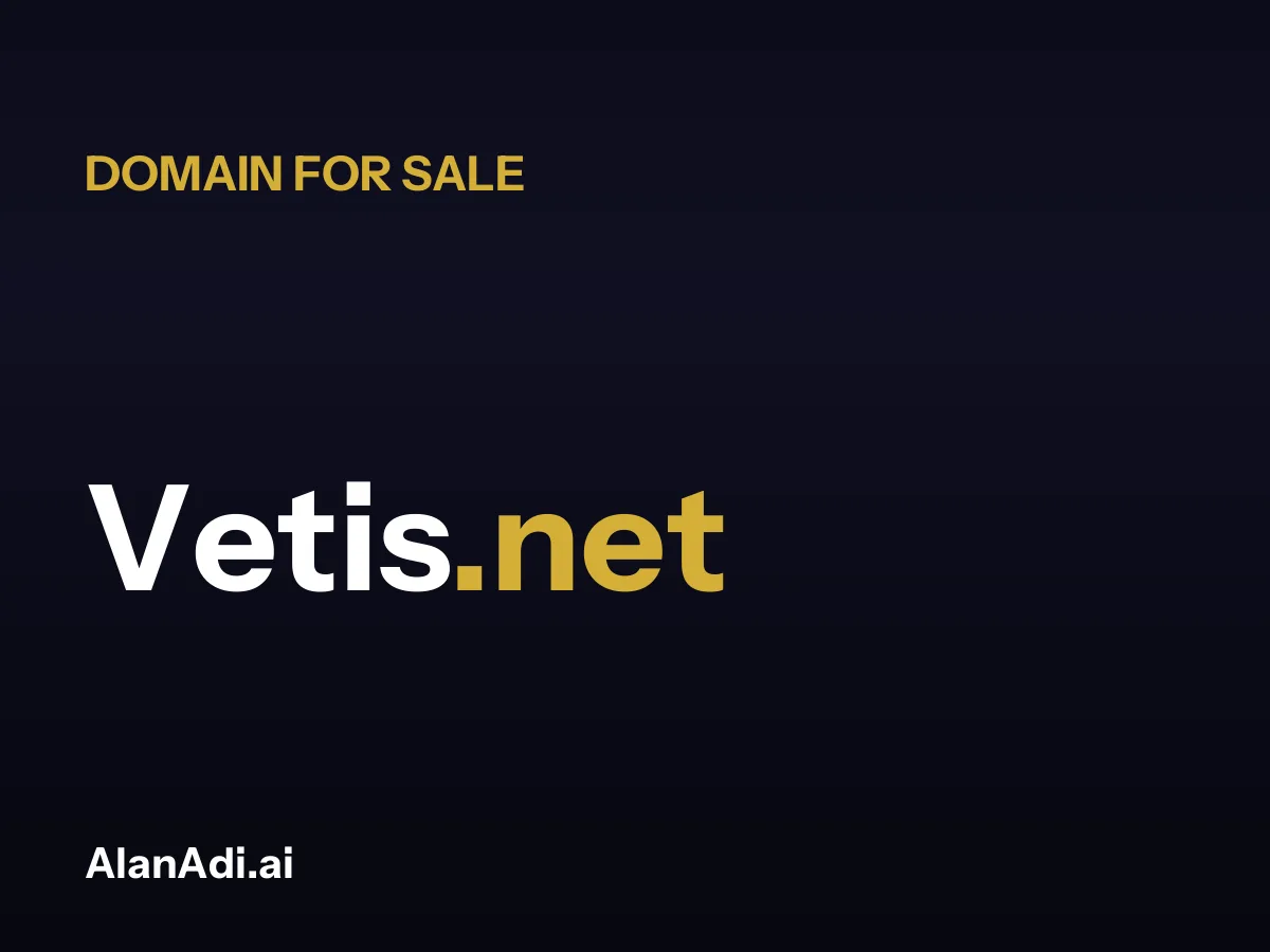 Vetis.net domain name for sale